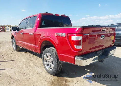 2023 Ford F-150 Lariat from USA, damaged, VIN 1FTFW1E85PFB52697